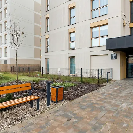 Modern And Elegant Filarskiego In With Air Conditioning & Parking And Gym By Renters Prestige Apartamento Gdansk